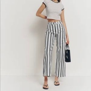 Reformation Logan Ultra High Rise Wide Leg Jeans